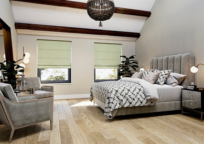Cortona, Sea Sage - Twist&Fit Roman Blind - Image 7